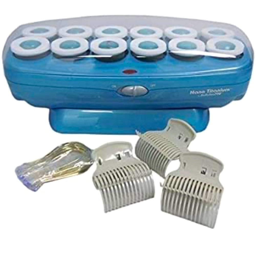BabyBliss Pro Nano Titanium Hair Rollers in VGUC! Only used twice! Perfect!